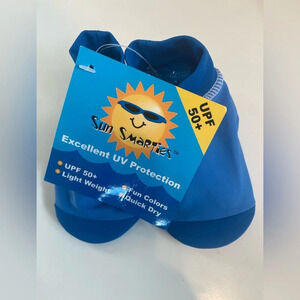 SUN SMARTIES Baby UPF 50+ Non-Skid Sand/Water Socks XS‎ 4.5in NWT